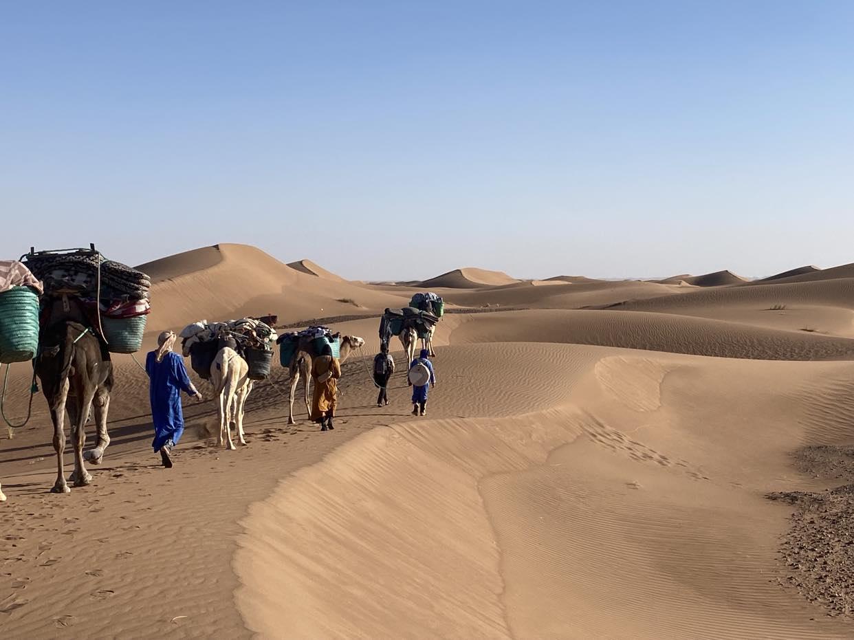 caravane dans le desert sejour maroc